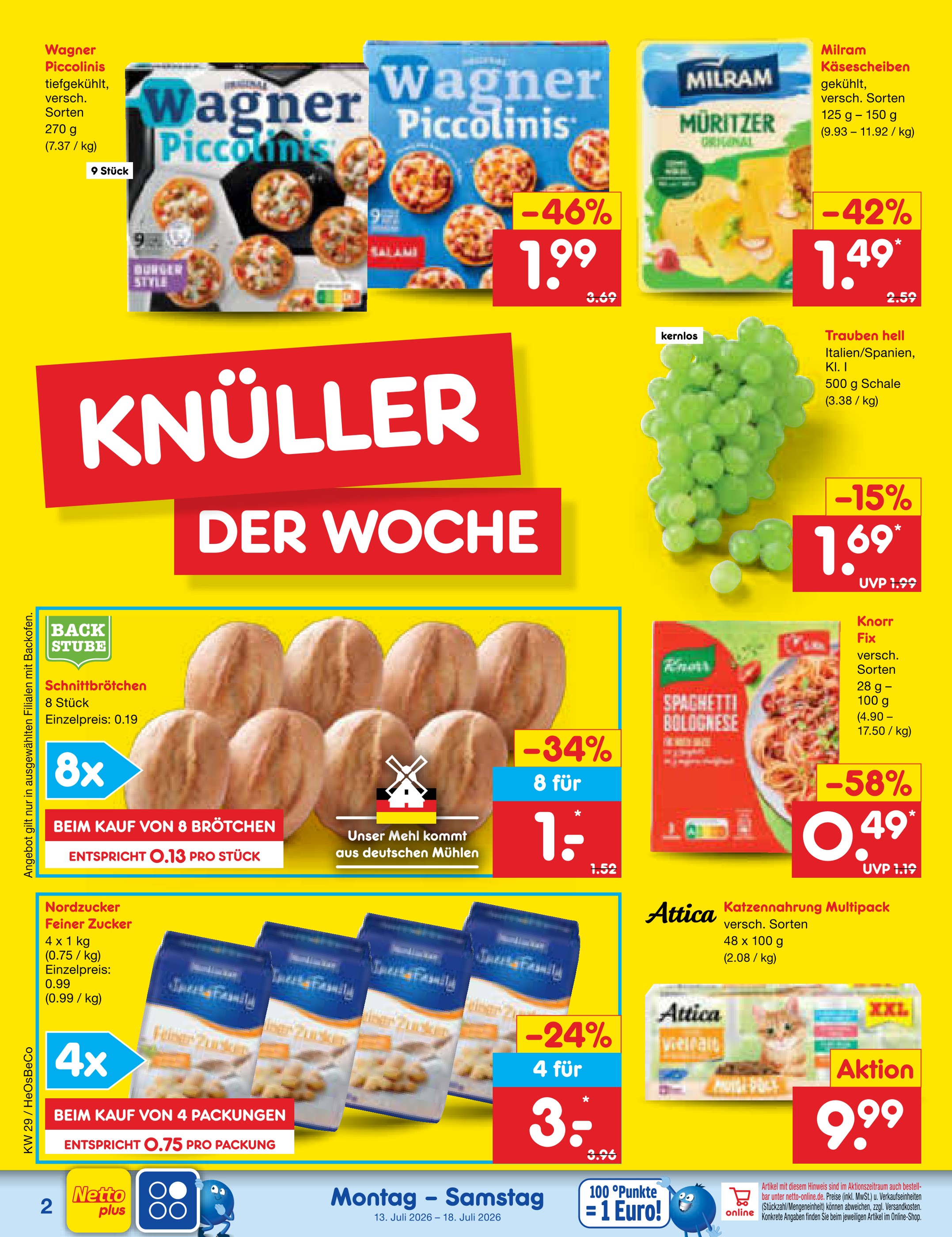 Wecker Angebot im aktuellen Netto Marken-Discount Prospekt auf Seite 2
